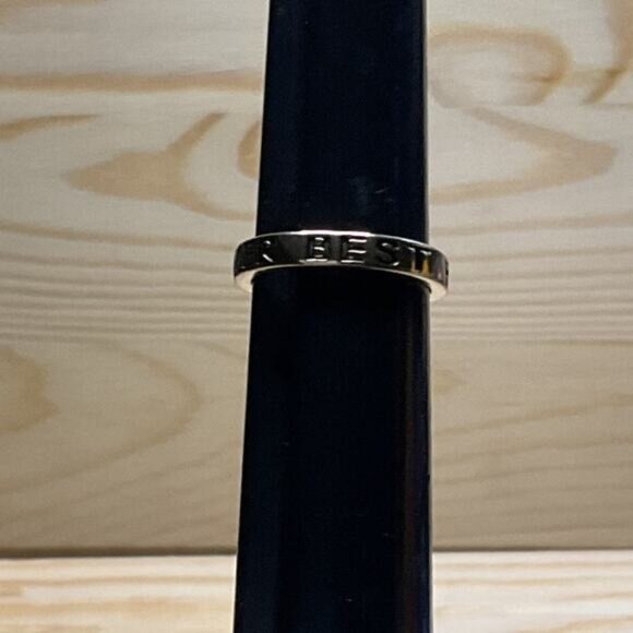 Silver Tone Best Friends Ring - Picture 3 of 5